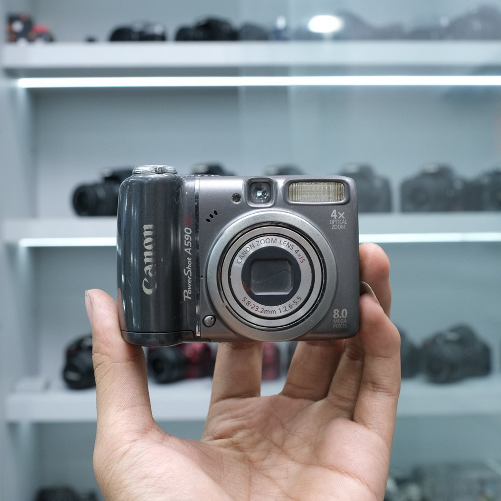Canon Powershot A590 IS Digicam Kamera Murah Bagus