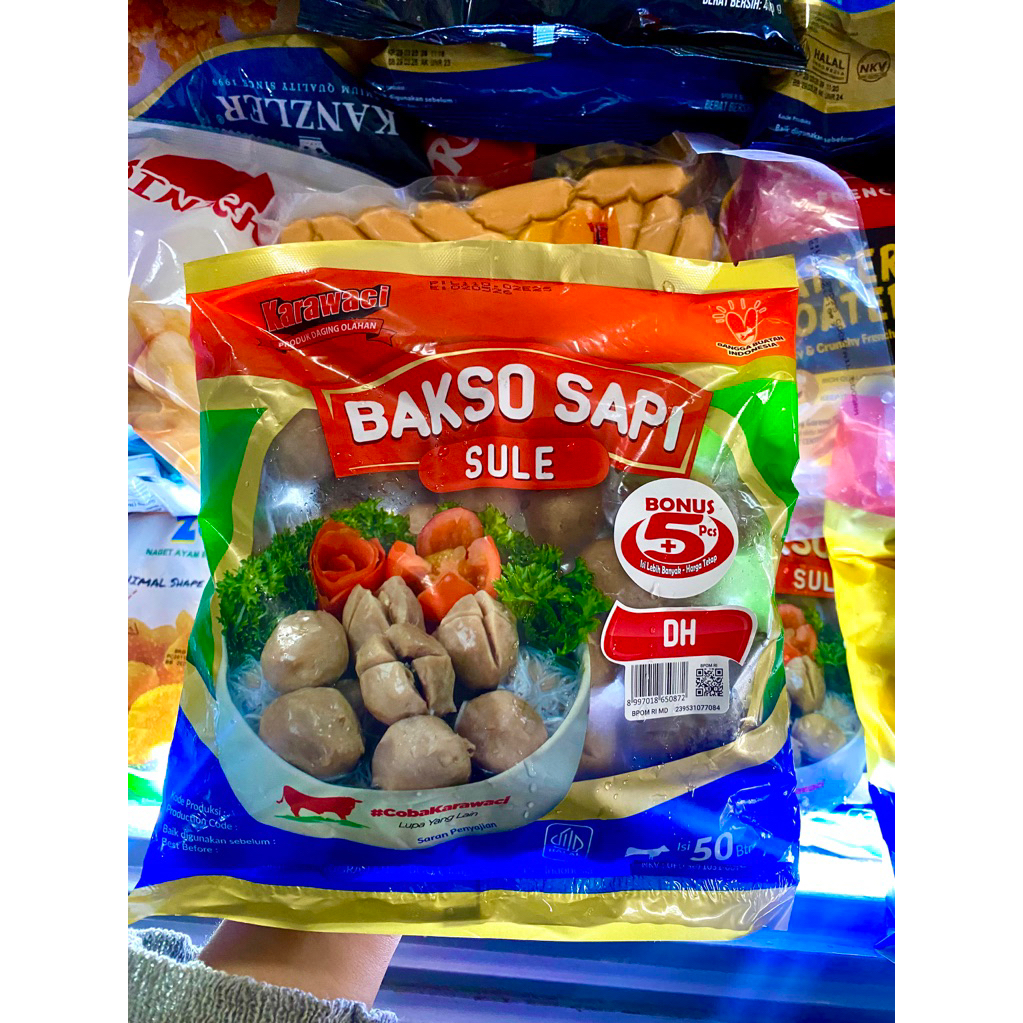 

KARAWACI Baksi DH 700gr / bakso sapi frozen