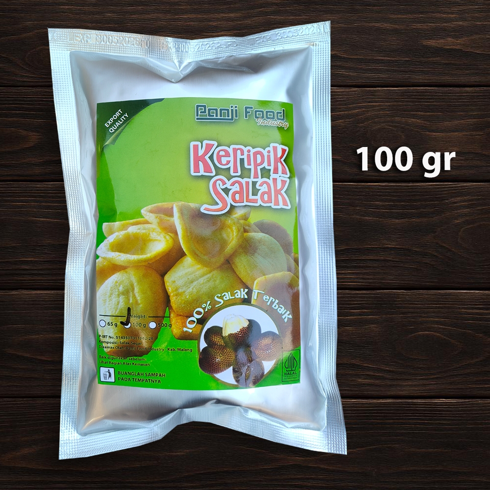 

Keripik Salak 100gr, Export Quality