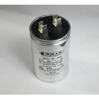Kapasitor 45uf 400Vac Capacitor AC Comar 45uf 450Vac