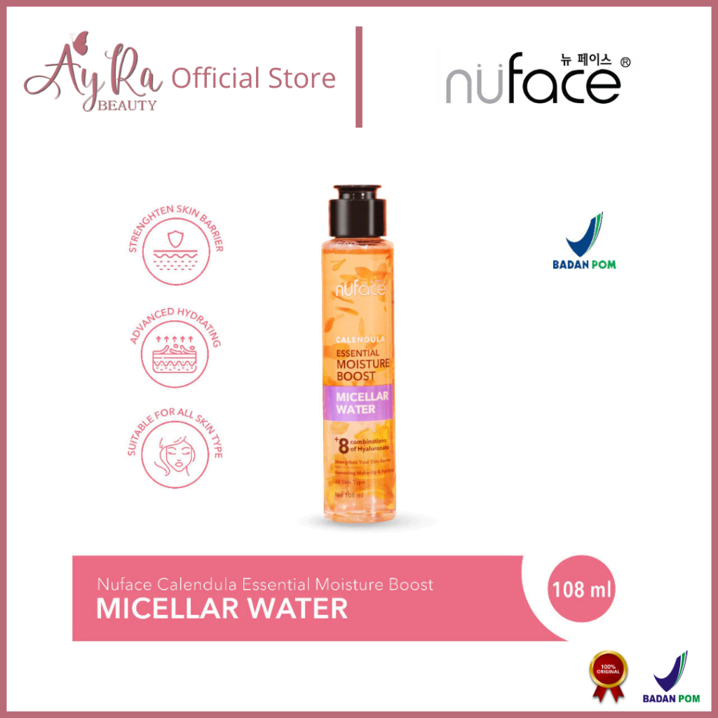 AyRa Beauty - Micellar Water Nuface Calendula Essential Moisture Boost Skin Barrier 108ml