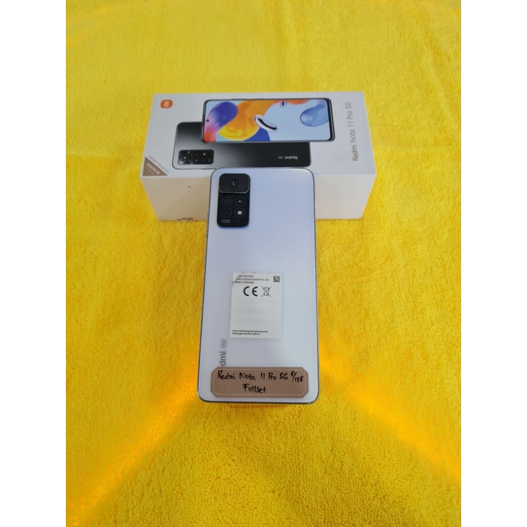 Redmi Note 11 Pro 5G 8/128 6/128 Fullset Mulus No Minus