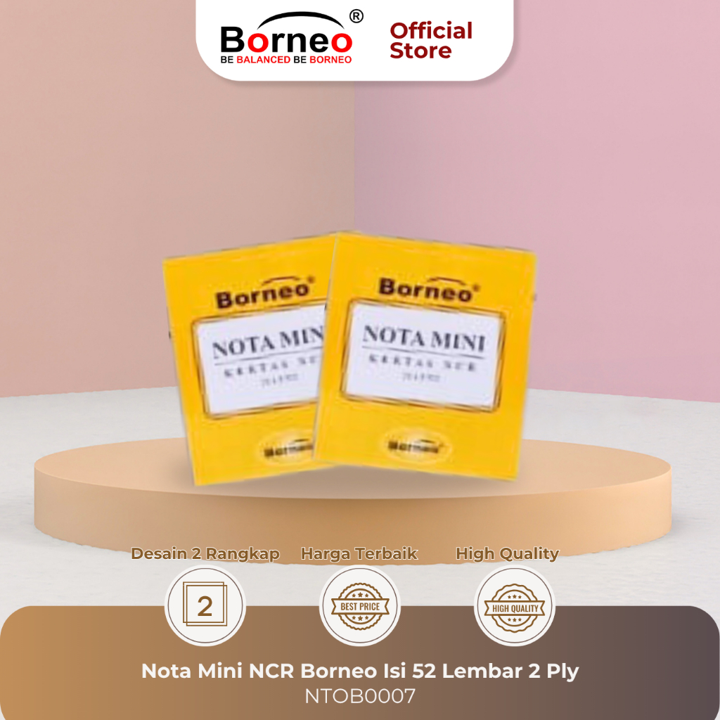 

Nota Kontan Mini - 2 Ply (25 Lbr)