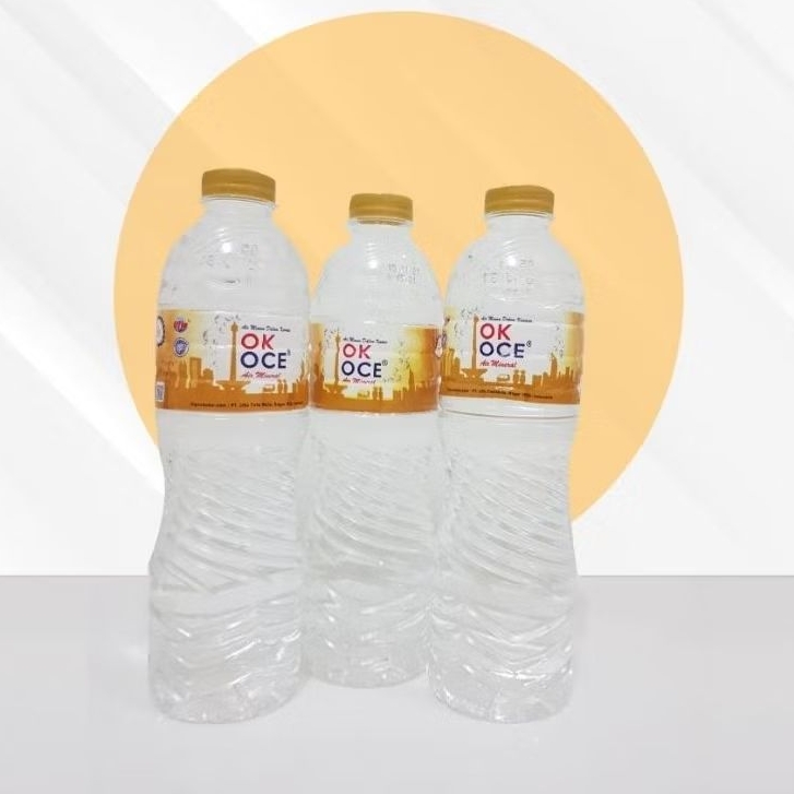 

Air mineral Okeoce 600ml 1 kardus isi 24 pcs