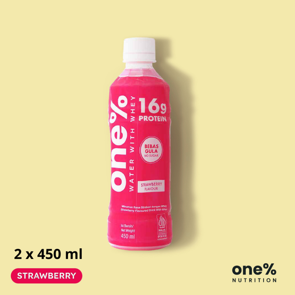 

one% Nutrition - Protein Water | AM PM Package - 2 Bottles Set