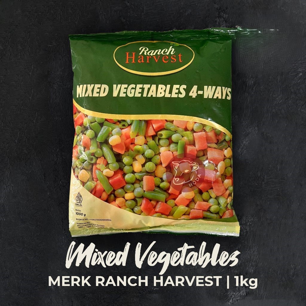

MIXED VEGETABLES 4- WAYS 1KG