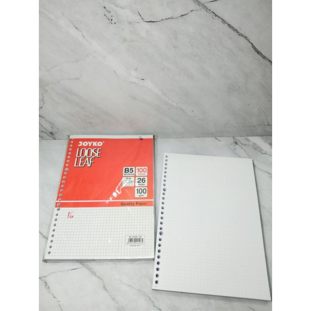 

KERTAS BINDER MATEMATIKA JOYKO B5 100 LEMBAR / ISI BINDER MATEMATIKA B5 100 SHEETS - JOYKO