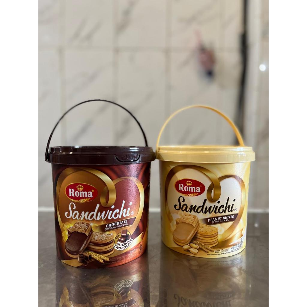 

Roma sandwich coklat/ kacang jar/timba 300gr
