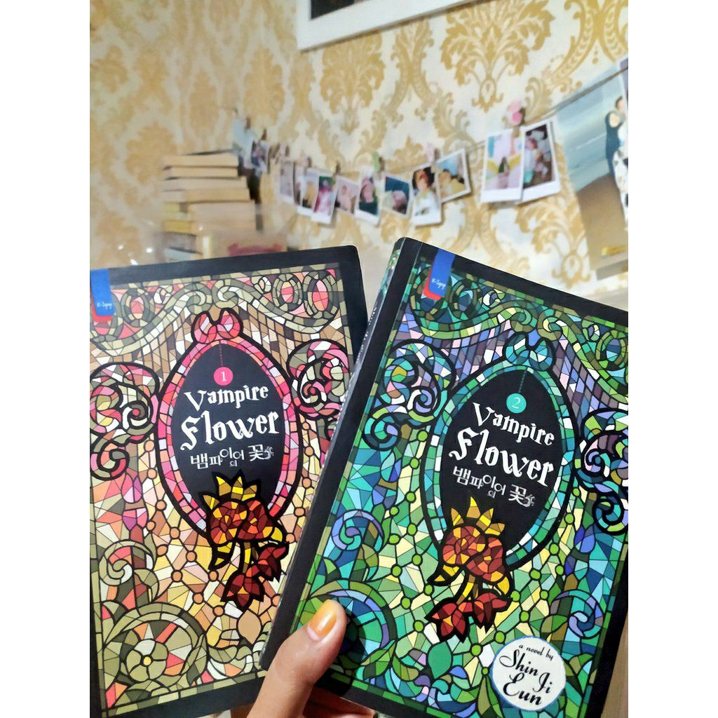 Novel preloved vampire flower set 1 dan 2 penerbit haru
