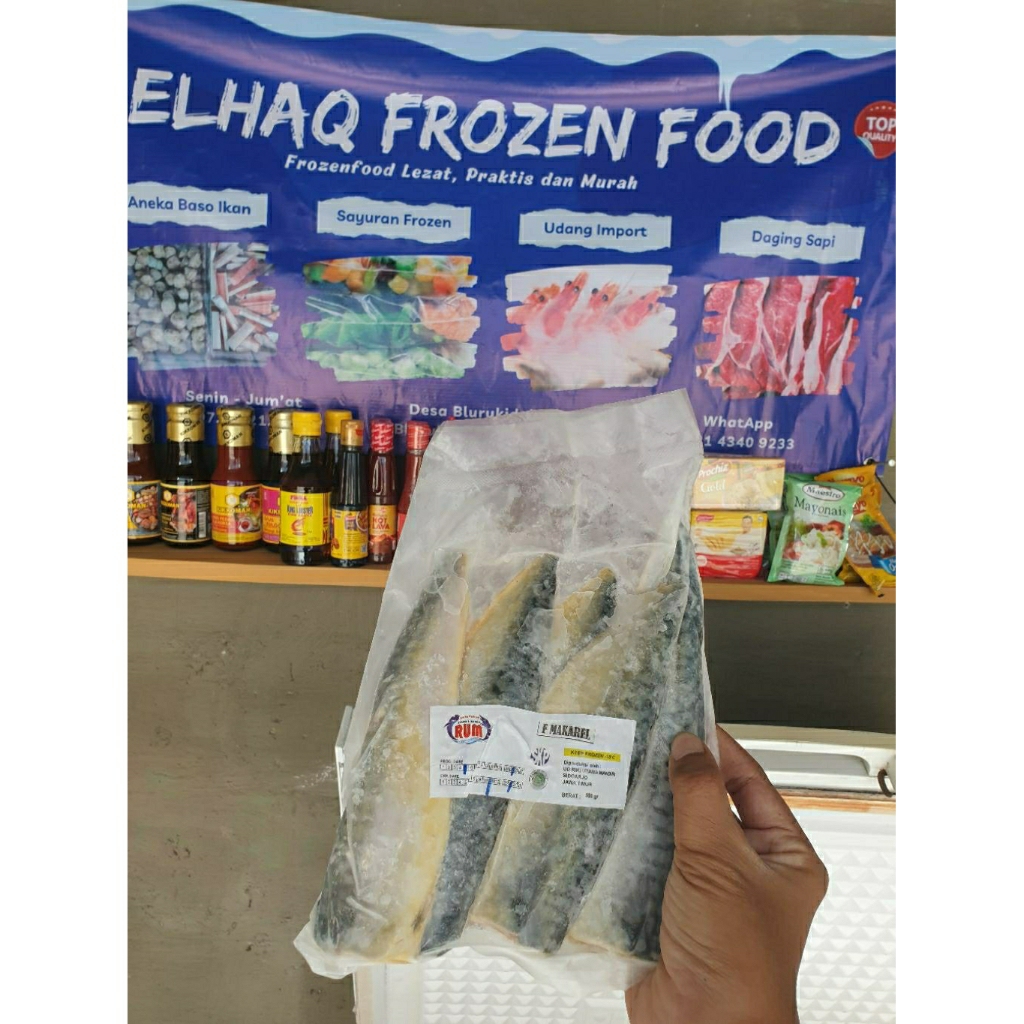 

Rum Fillet Makarel 500 grm