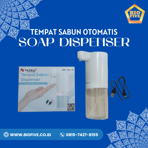 Tempat Sabun Otomatis / Dispenser Sabun Otomatis Tanpa Sentuh Infrared / Automatic Soap Dispenser Se