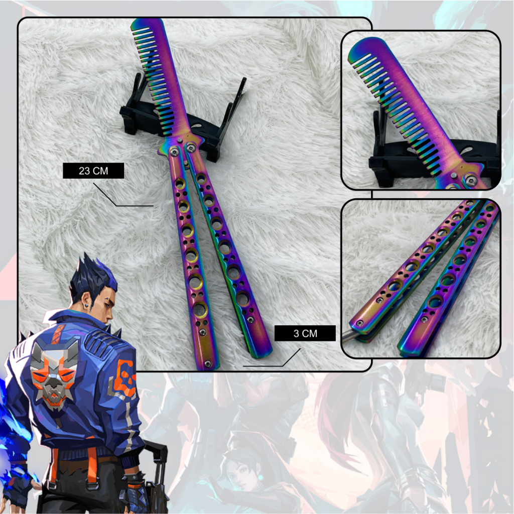 Koleksi Mainan Butterfly Knife Premium