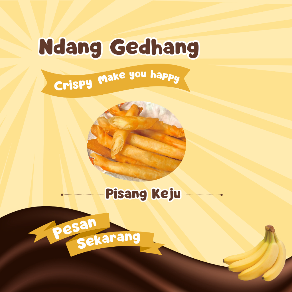 

Keju Pisang Aroma Enak Krispy Murah