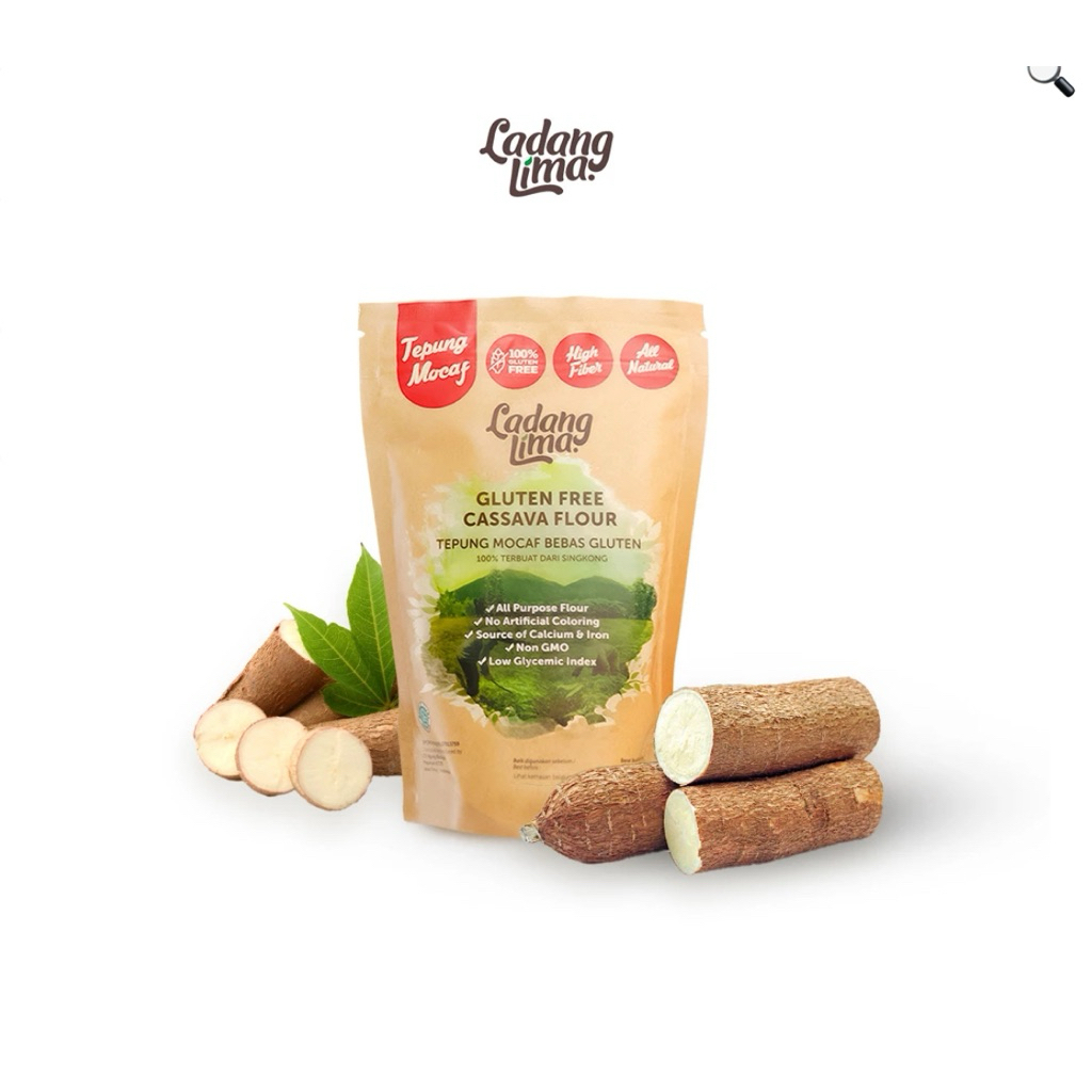 

Ladang lima Tepung Mocaf Gluten Free 500g