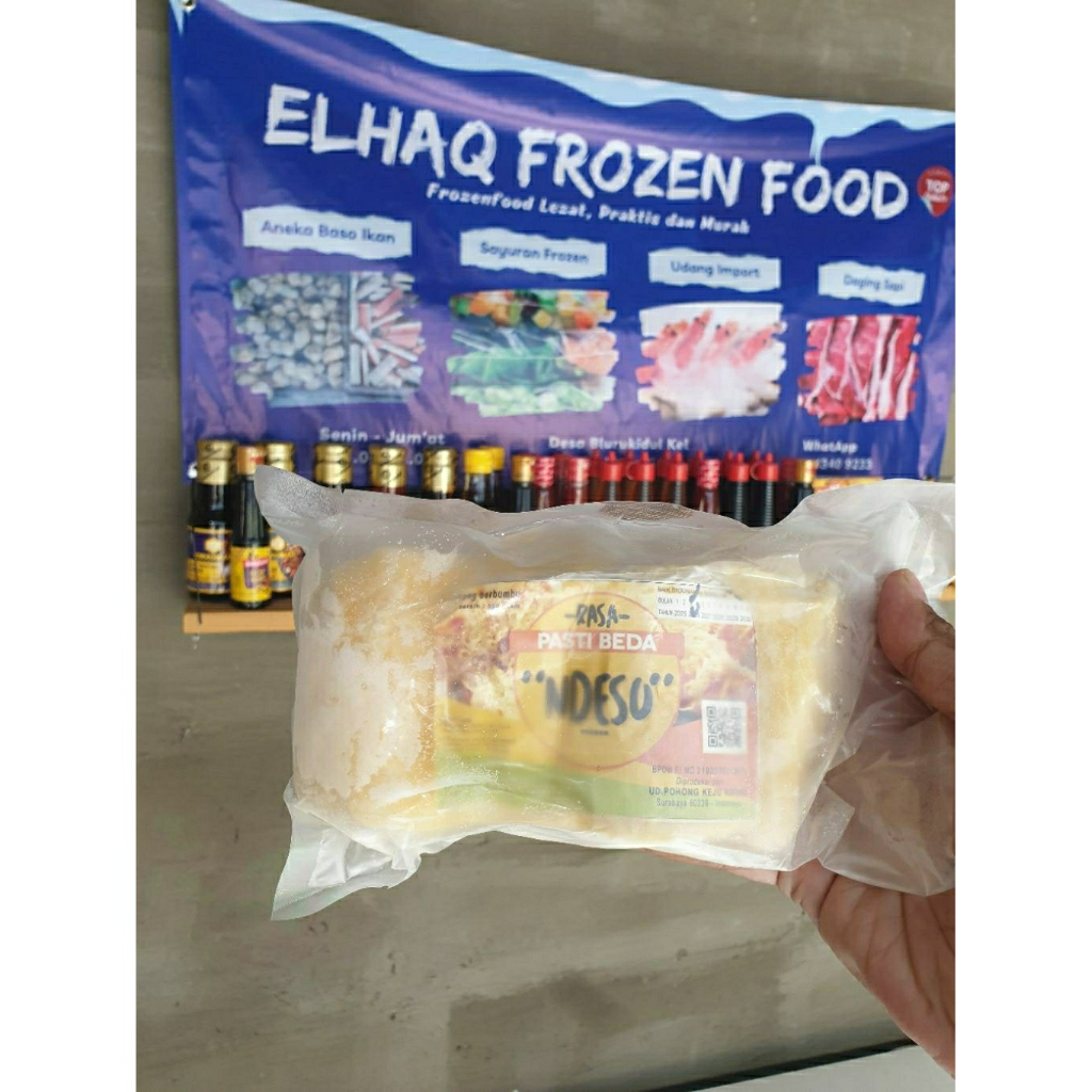 

Ndeso Singkong Keju 500 gr