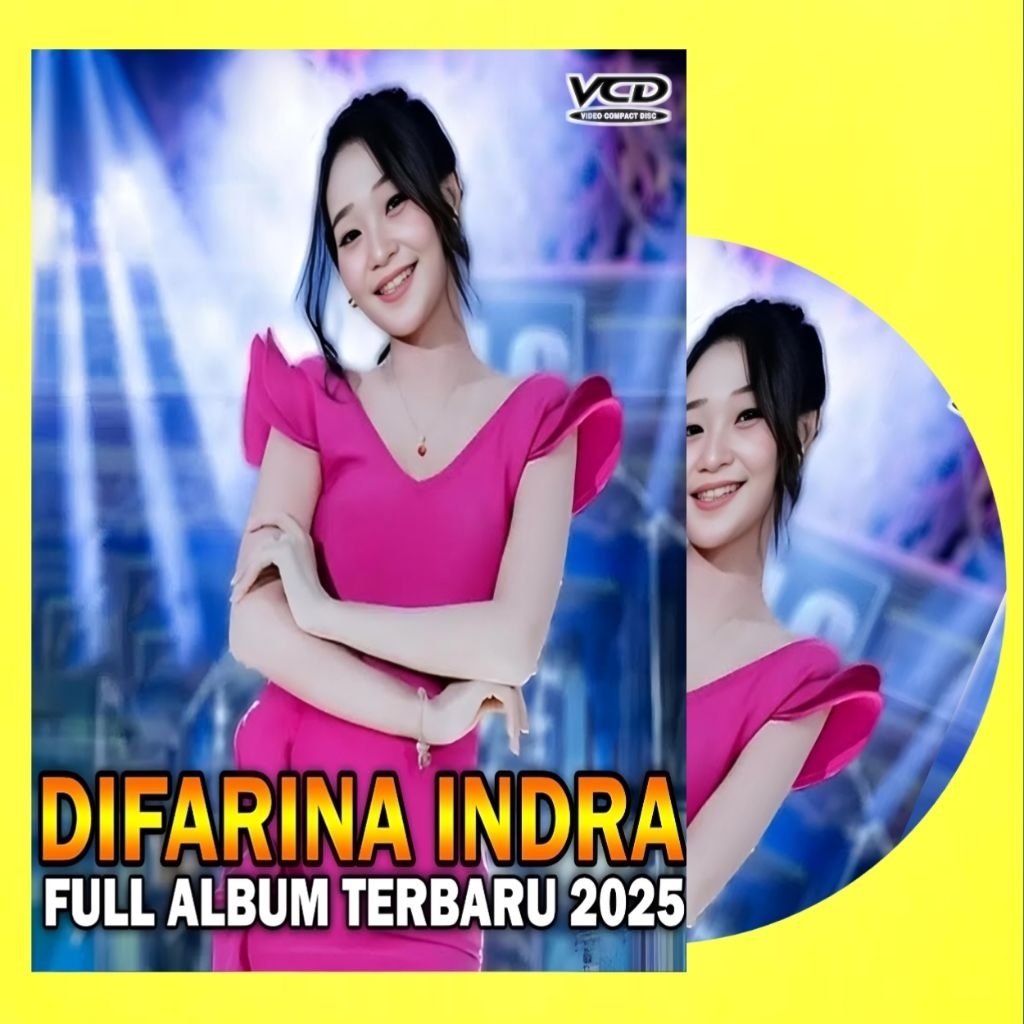 KASET VCD MUSIK LAGU DANGDUT KOPLO OM ADELLA TERBARU 2025 - KASET VCD MUSIK LAGU DIFARINA INDRA TERB