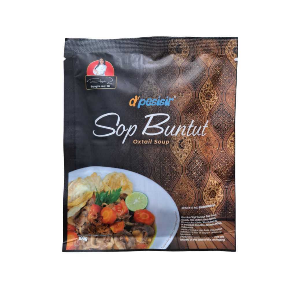 

D'Pesisir Bumbu Sop Buntut 110 Gram Rempah Asli