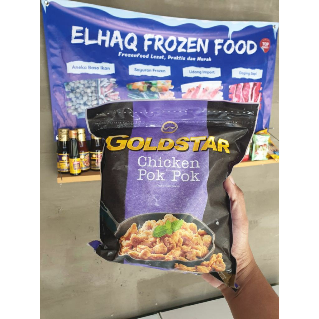 

GOLDSTAR CHIKEN POK POK 500gram