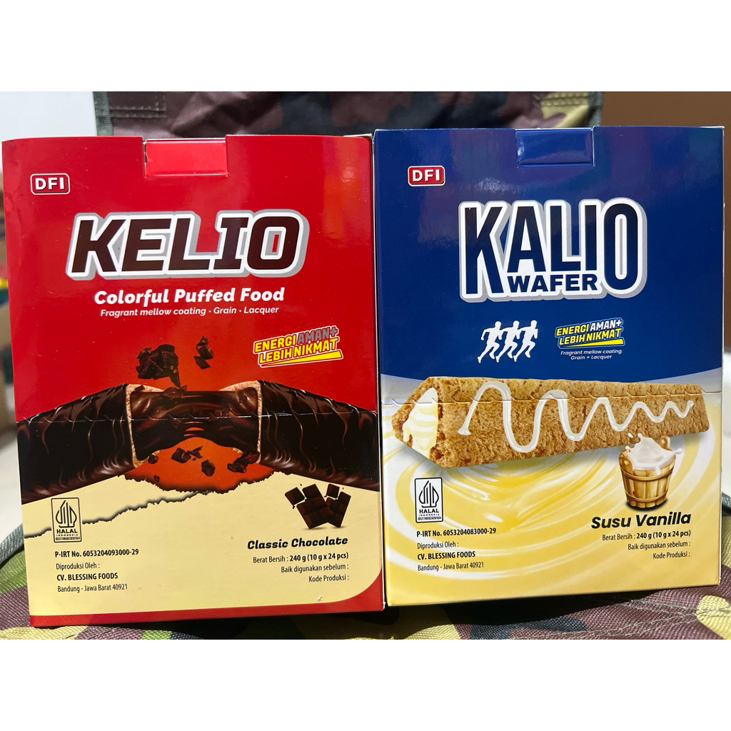 

KELIO CLASSIC CHOCOLATE isi 24 pcs