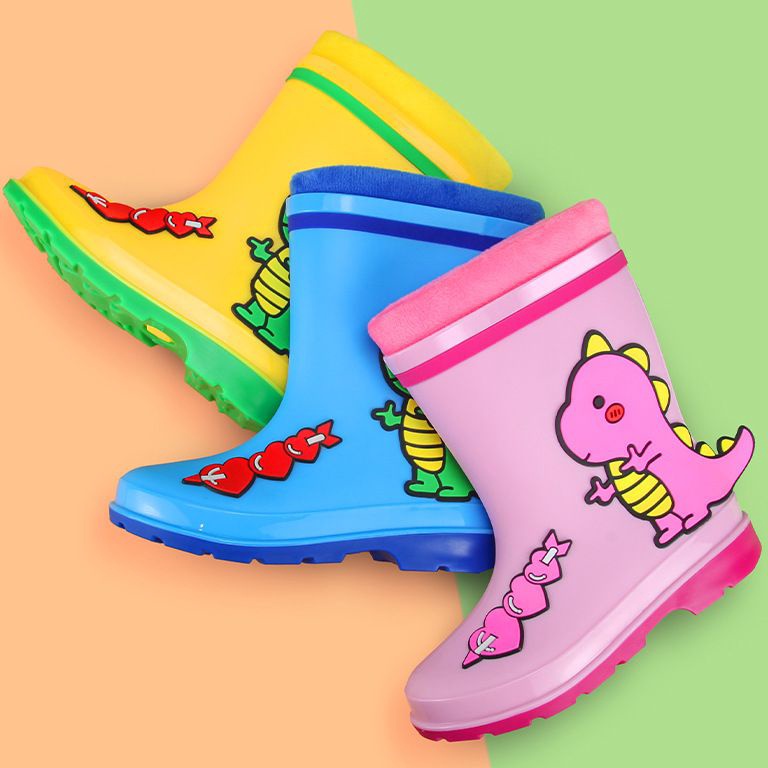 KODE D79Q Sepatu Boot Anak Import Dino Boot Anak Laki Laki dan Boot Perempuan