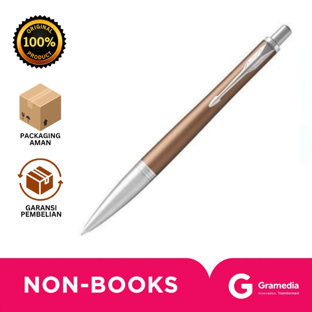 

Gramedia Bali - Parker Urban Premium Orange Bp M.blk