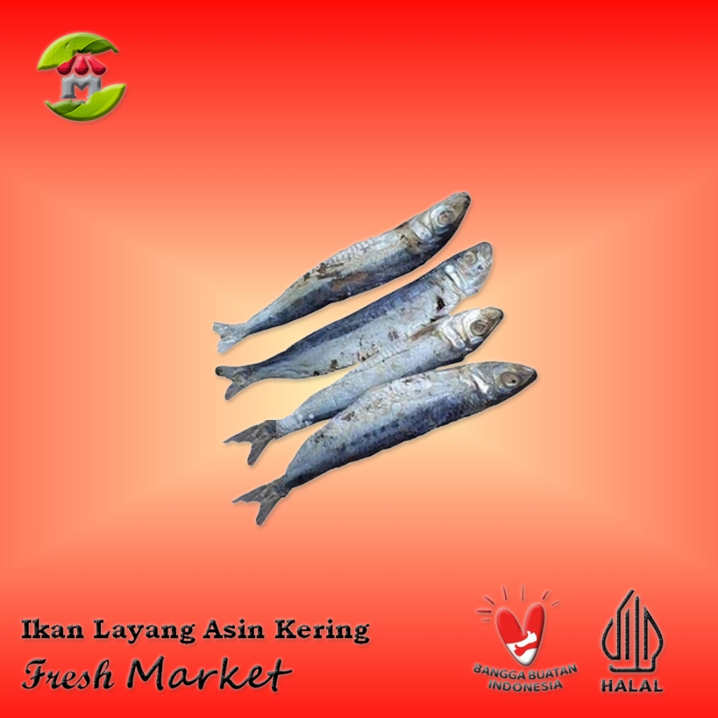 

[JAKTIM] Ikan Layang Asin Kering Pack 450gr - 500gr