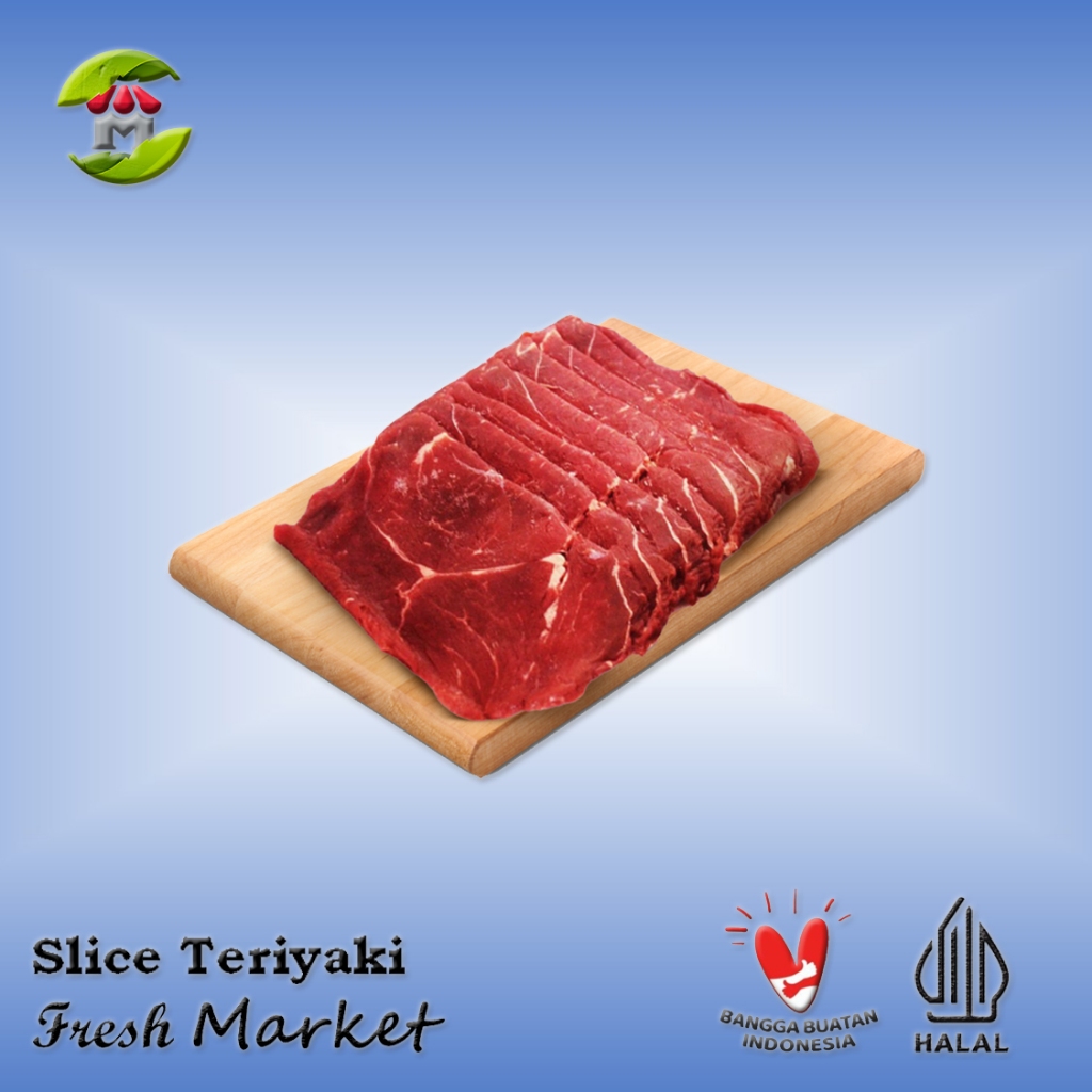 

[BOGOR] Daging Sapi Slice Teriyaki Pack 500gr
