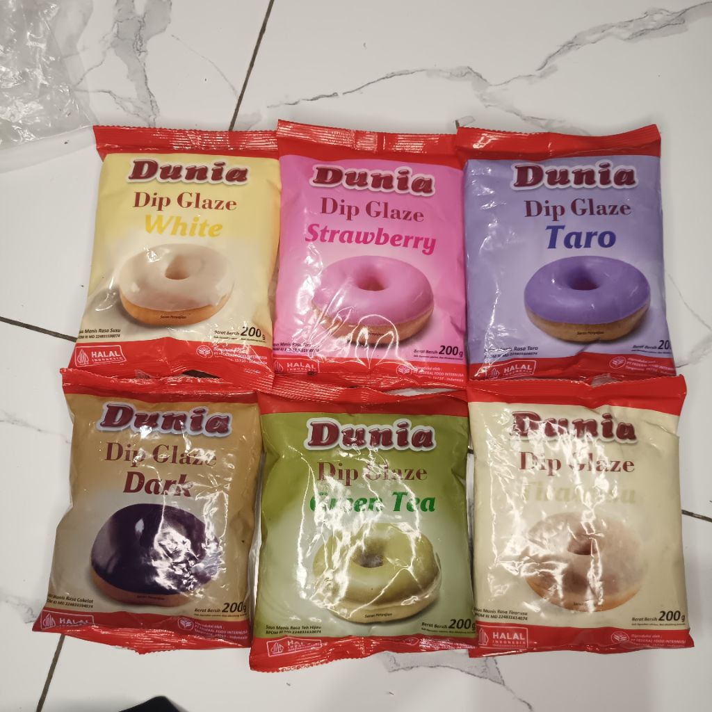 

glaze dunia dip glaze 200gr all varian