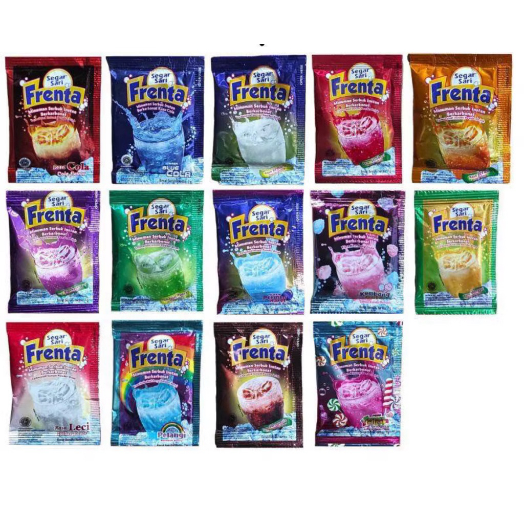 

FRENTA ALL VARIANT RASA // Minuman Serbuk Berbagai Macam Rasa