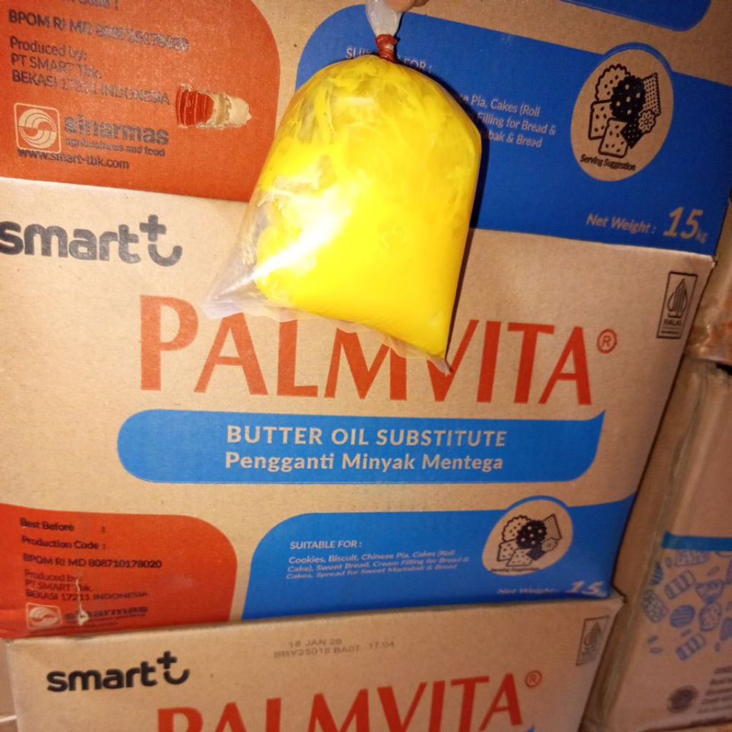 

Repack Butter oil Palmvita 250gr