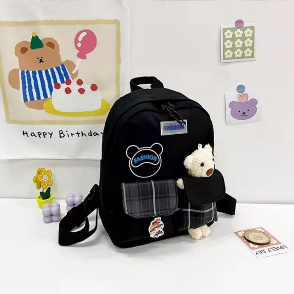 Tas Punggung Import Fashion Korea untuk remaja/dewasa  QuinnBag: Q9144