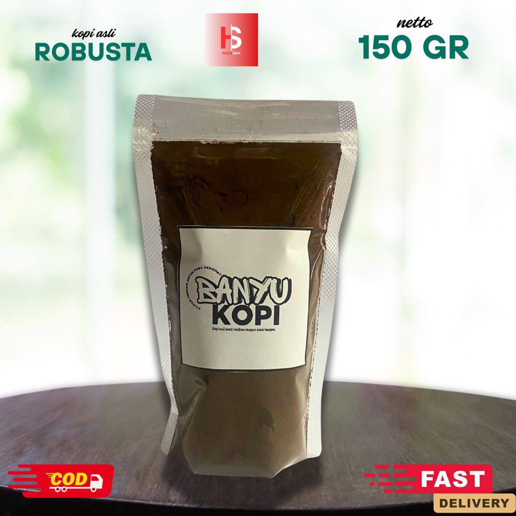 

kopi bubuk asli 100% robusta racikan anak bangsa net 150 gr