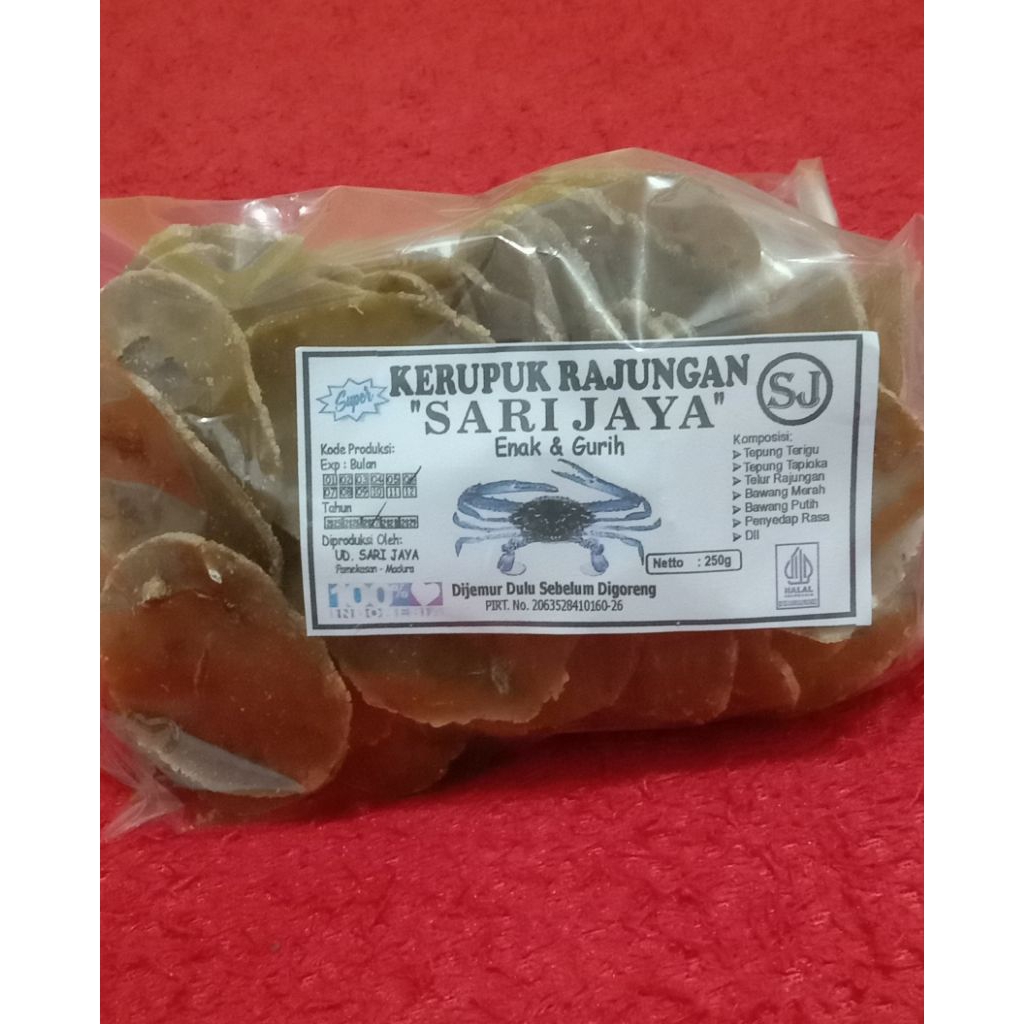

[COD] KERUPUK RAJUNGAN SUPER KHAS MADURA