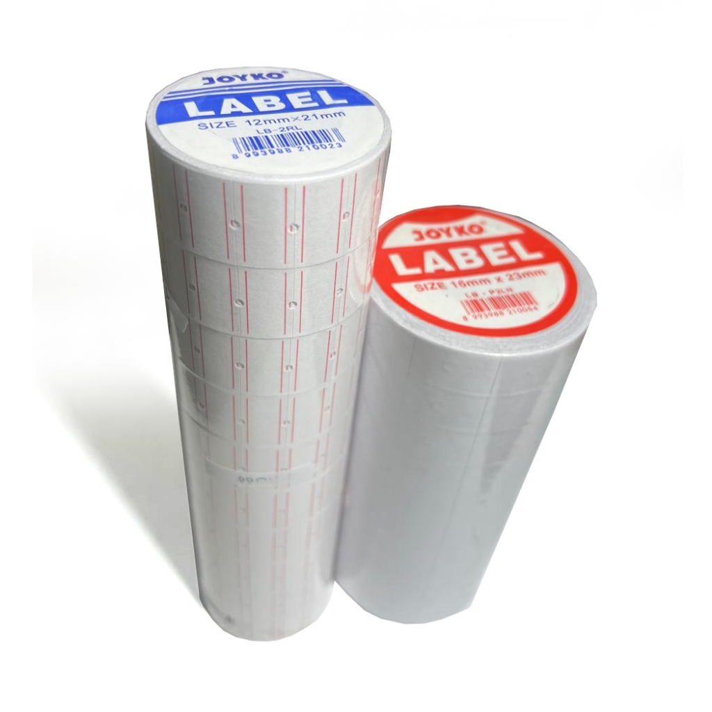 

JOYKO Isi Ulang Refill Label Harga 1 Line dan 2 Line (Isi 10)