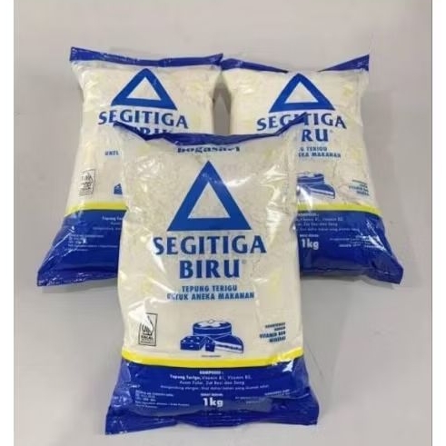 

Tepung Terigu Segitiga Biru 1kg/500gr