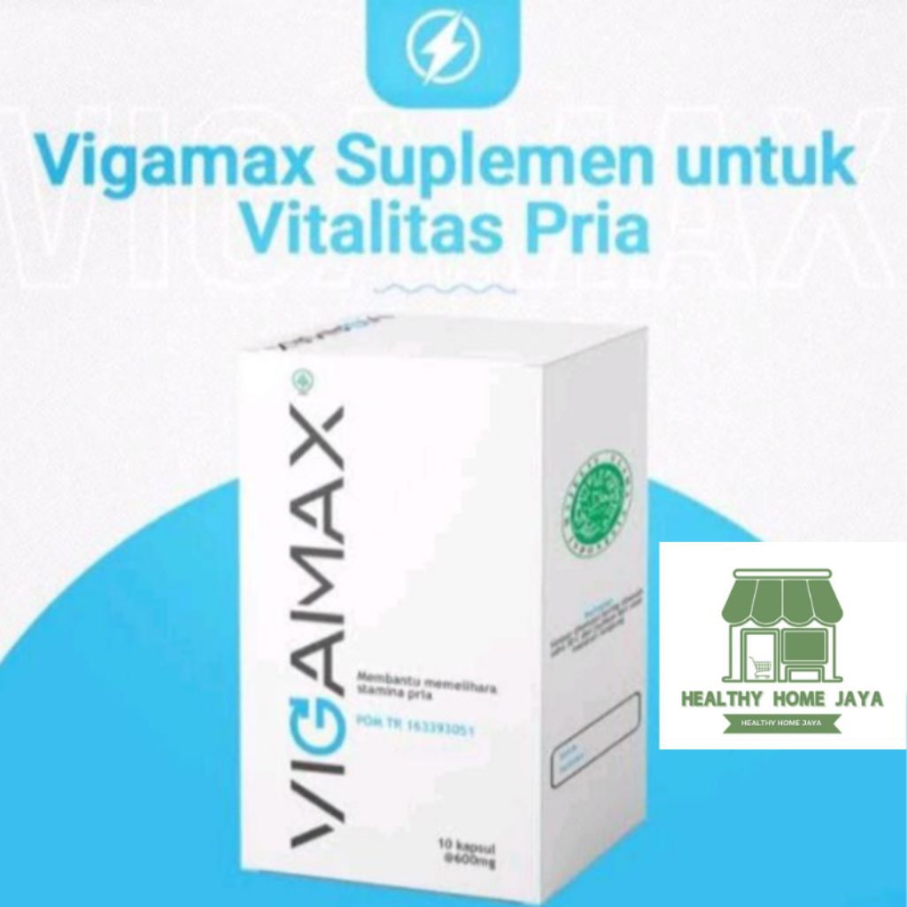 VIGAMAX | Vigamax Asli Original Suplemen Pria Original Asli 10 Capsul