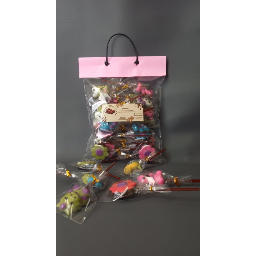 

Coklat Karakter Lolipop Jumbo Isi 20pcs