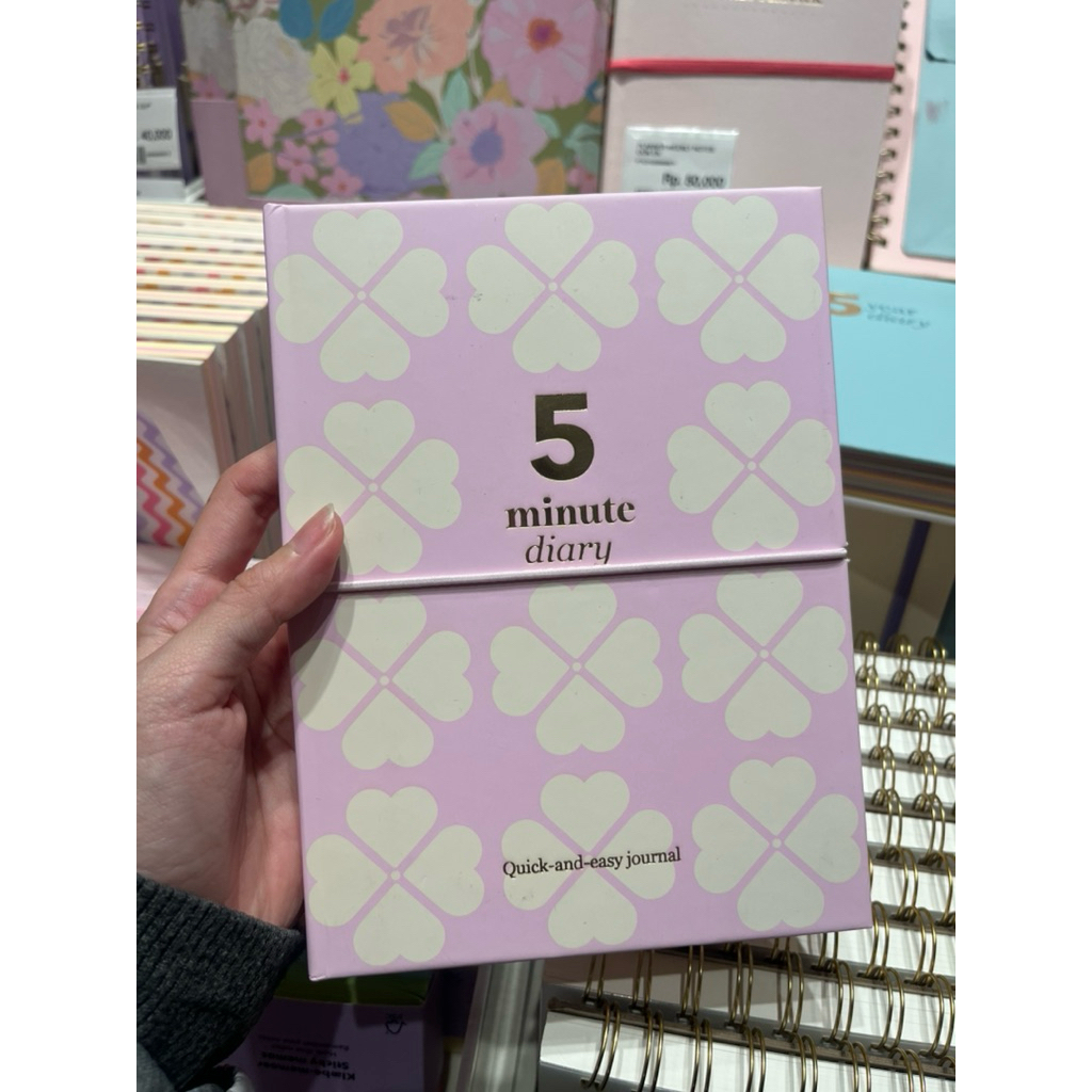 

Flying Tiger 5 Minute Diary - Soft Pink