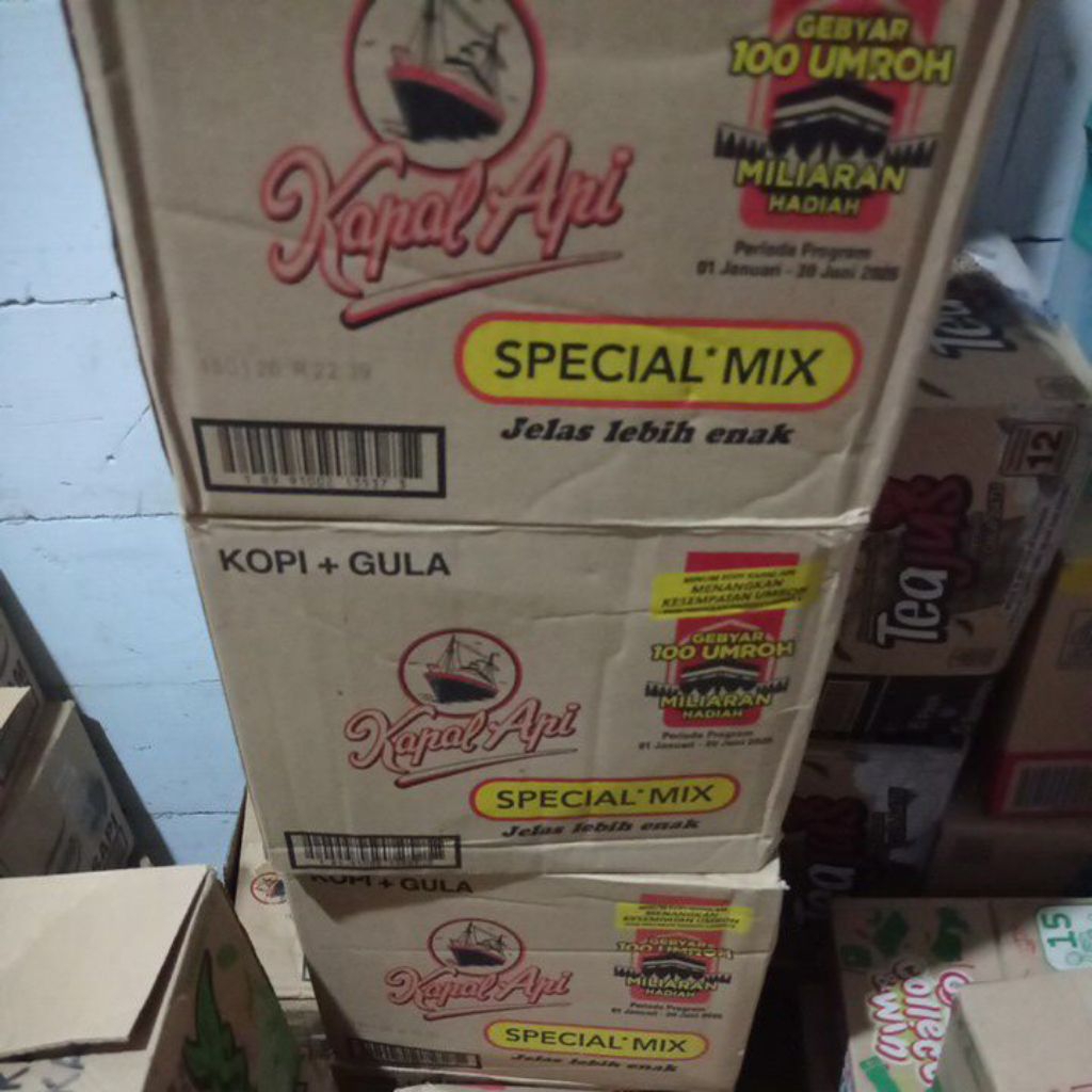 

KAPAL API SPECIAL MIX KARTONAN