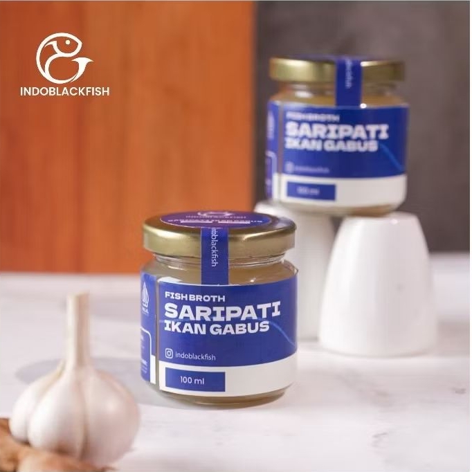 

Saripati Ikan Gabus Kutuk - Fish Broth Kaldu Ikan Gabus Kutuk Tinggi Protein Albumin
