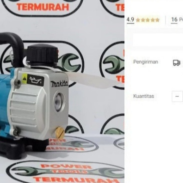 

Mesin Vacuum Pump Cordless DVP 180 RT DVP180RT