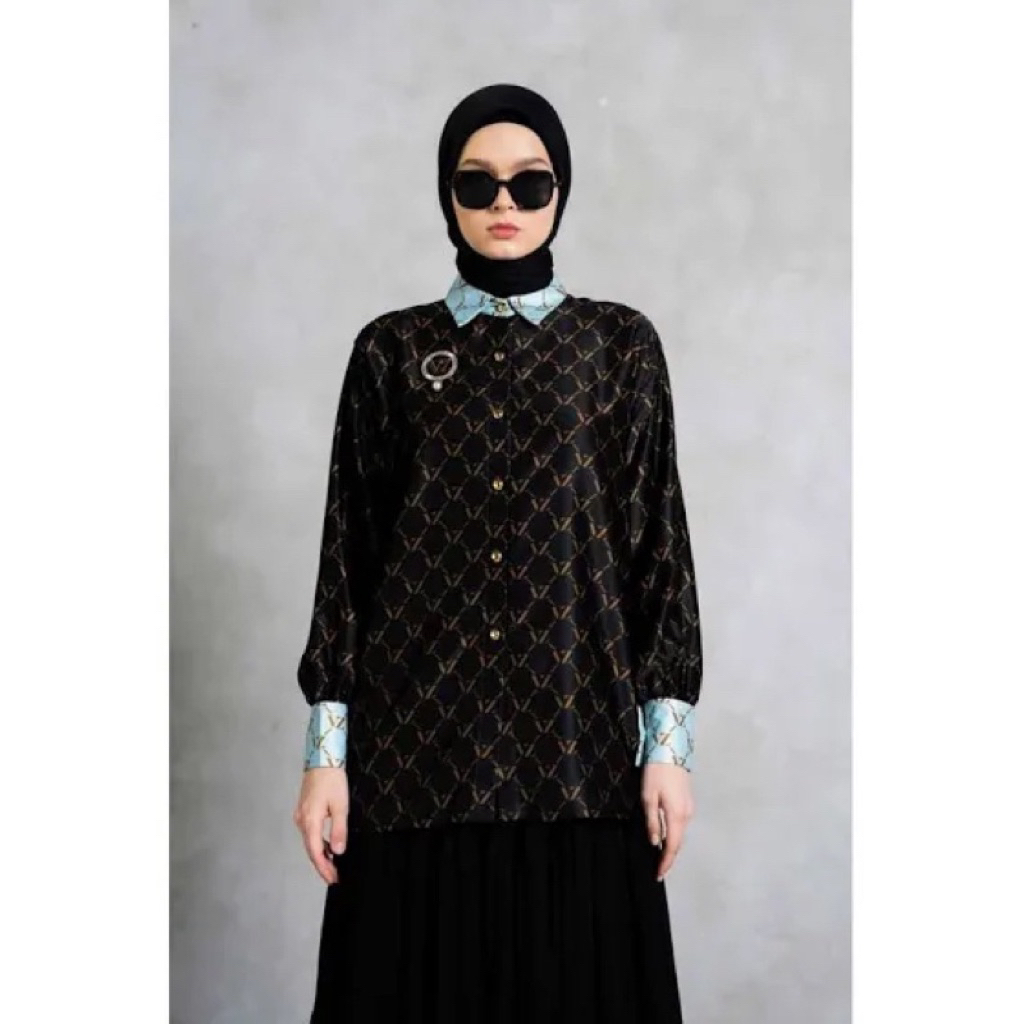 VZ MONOGRAM SHIRT VIVI ZUBEDI