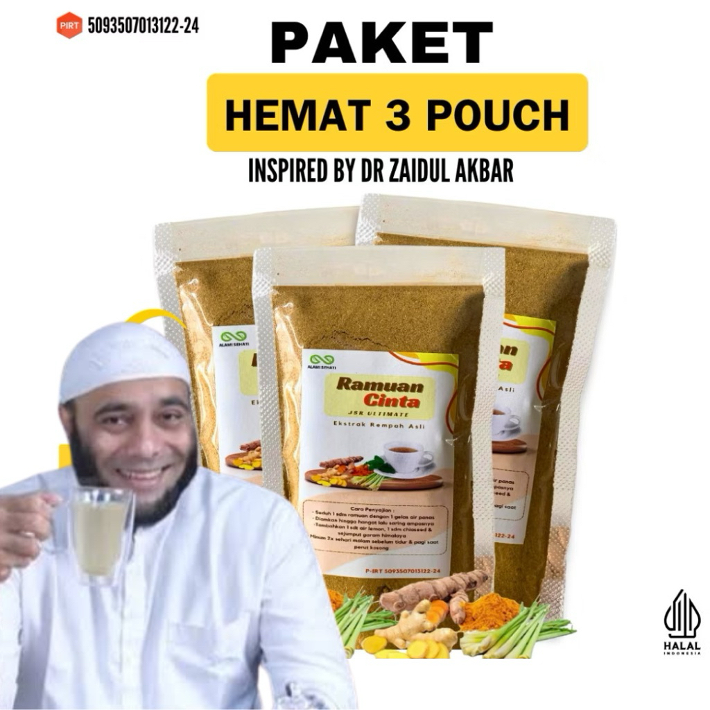 

[SALE PARAH] - BELI 3 MAKIN HEMAT - RAMUAN RIMPANG JSR - BY DR ZAIDUL AKBAR - UNTUK DIET DAN MENGATASI ASAM LAMBUNG