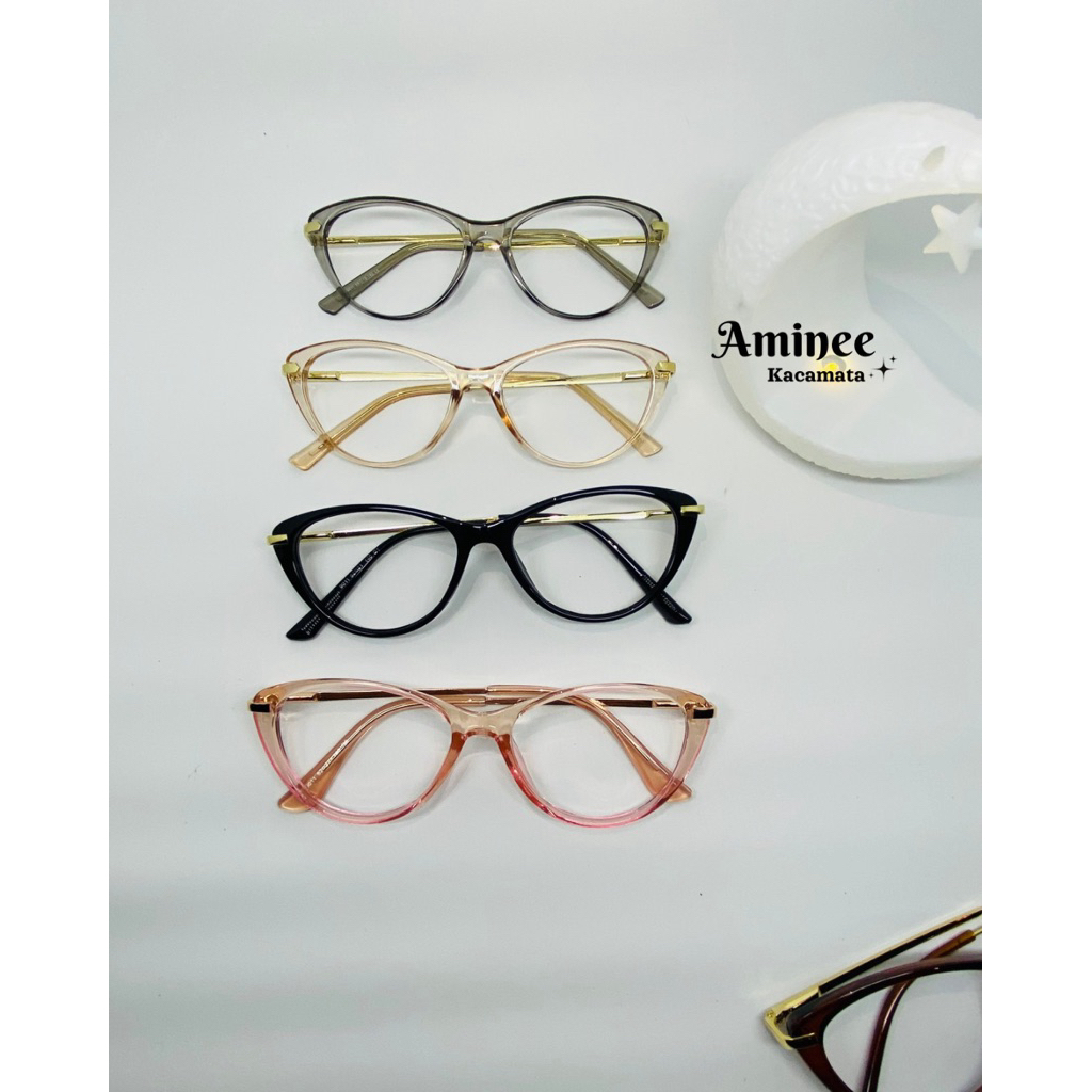 AmineeKacamata Frame kacamata Star9011