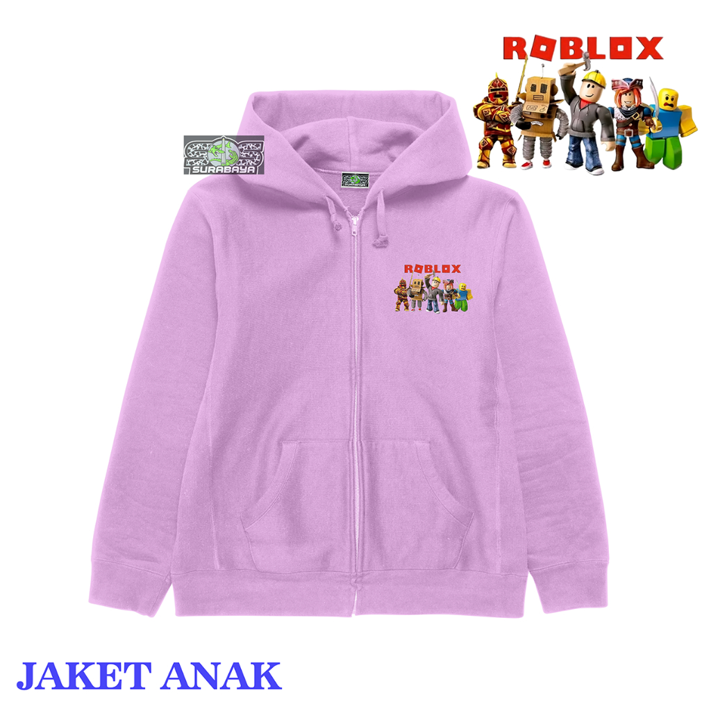 COD Jaket Anak Cowok Cewek ROBLOX Usia 3 Sampai 12 Tahun Premium Quality