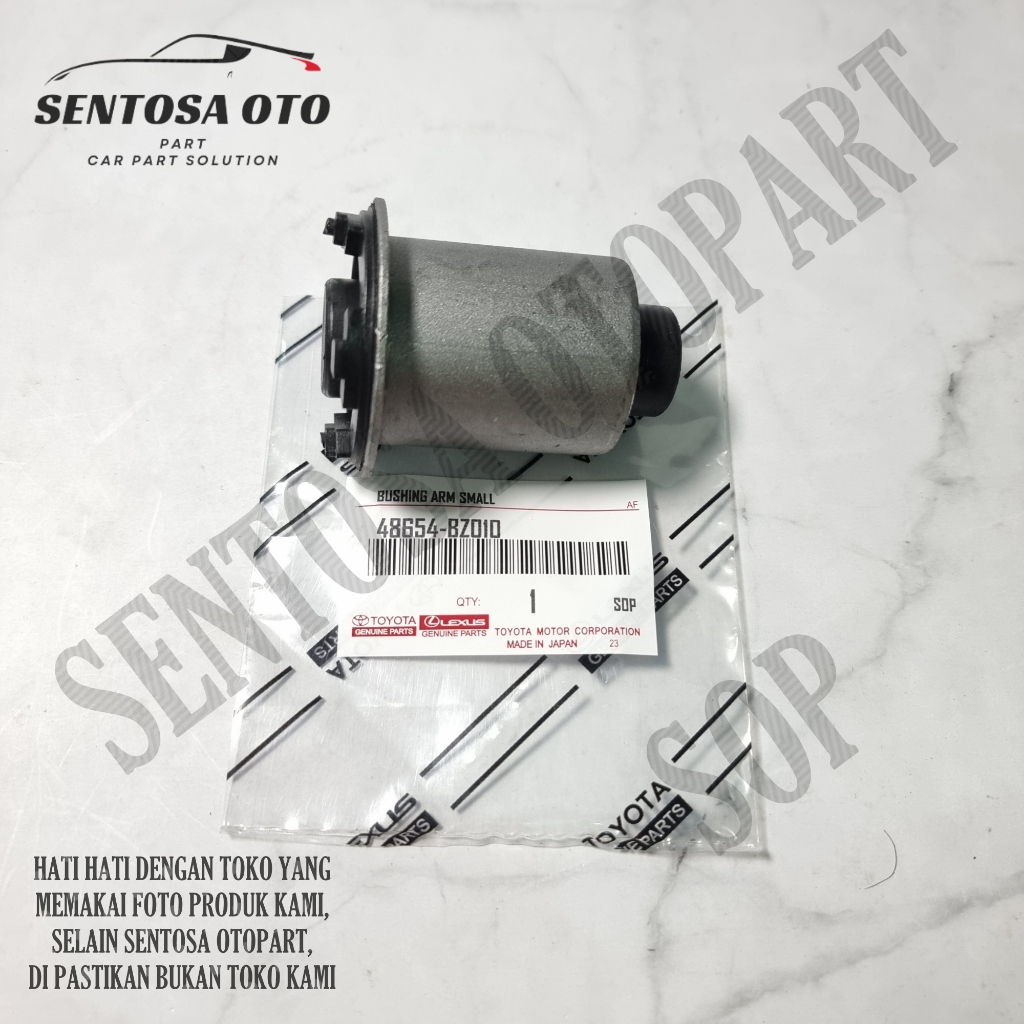 Bushing Lower Arm Kecil Depan Avanza Xenia 2004 2005 2006 2007 2008 2009 2010 2011 P/N 48654-BZ010