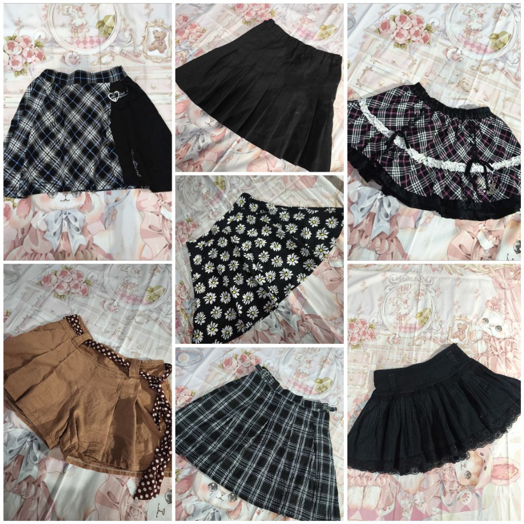 COLLECTION, mini skirt ,rokcel,lisliza,rok y2k,rok Harajuku,rok jejepangan