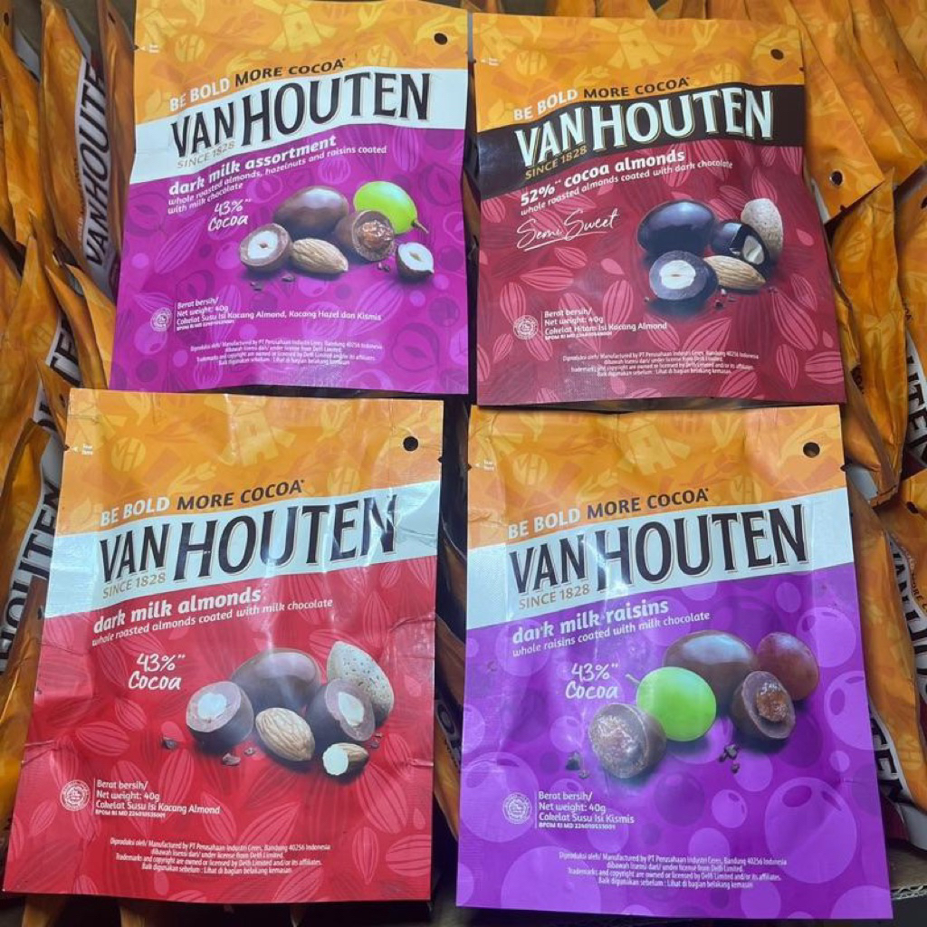

(BUY1GET1) Van Houtten Pouch 40gr cokelat Coklat