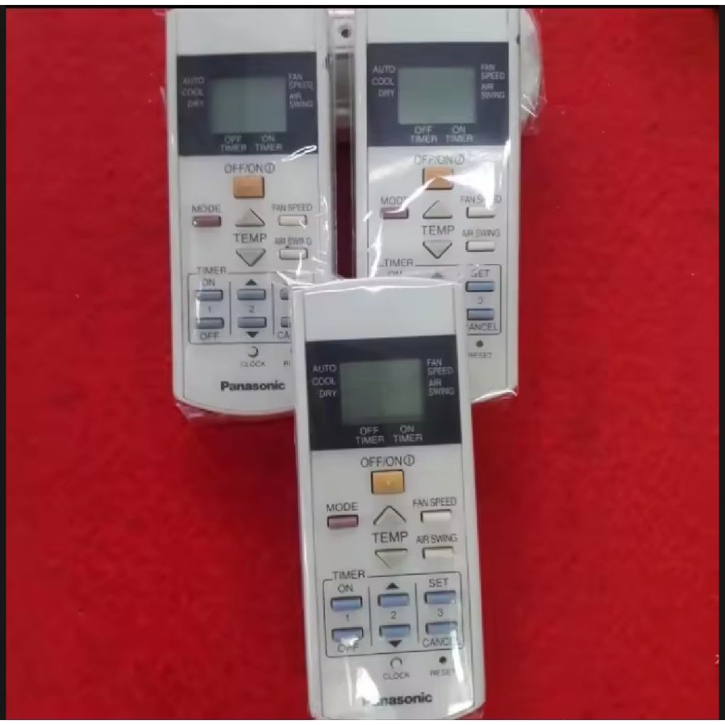 Remote Control AC Panasonic Fan Speed Original