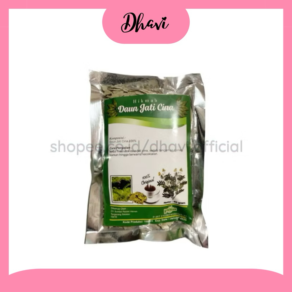 

Teh Daun Jati Cina Peluntur Lemak Hikmah Tea Herbal Tradisional